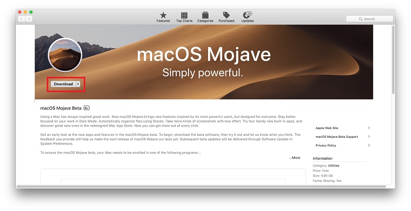 Mac Os Mojave Quit Software Update